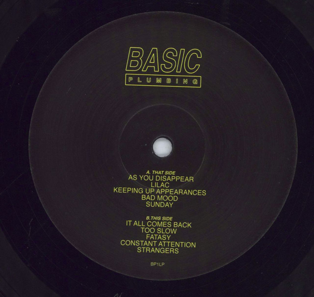 Basic Plumbing Keeping Up Appearances UK vinyl LP album (LP record) 1D-LPKE817453