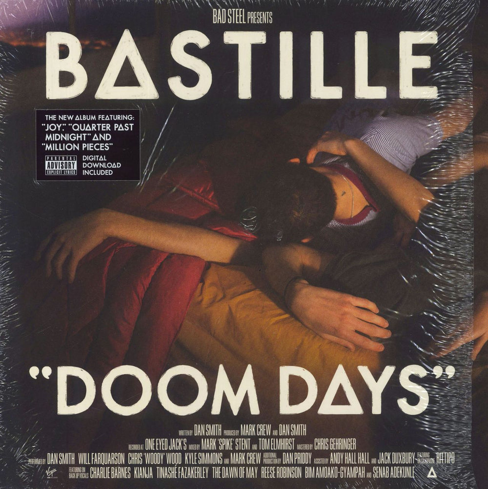 Bastille Doom Days - Autographed UK vinyl LP album (LP record) V3212