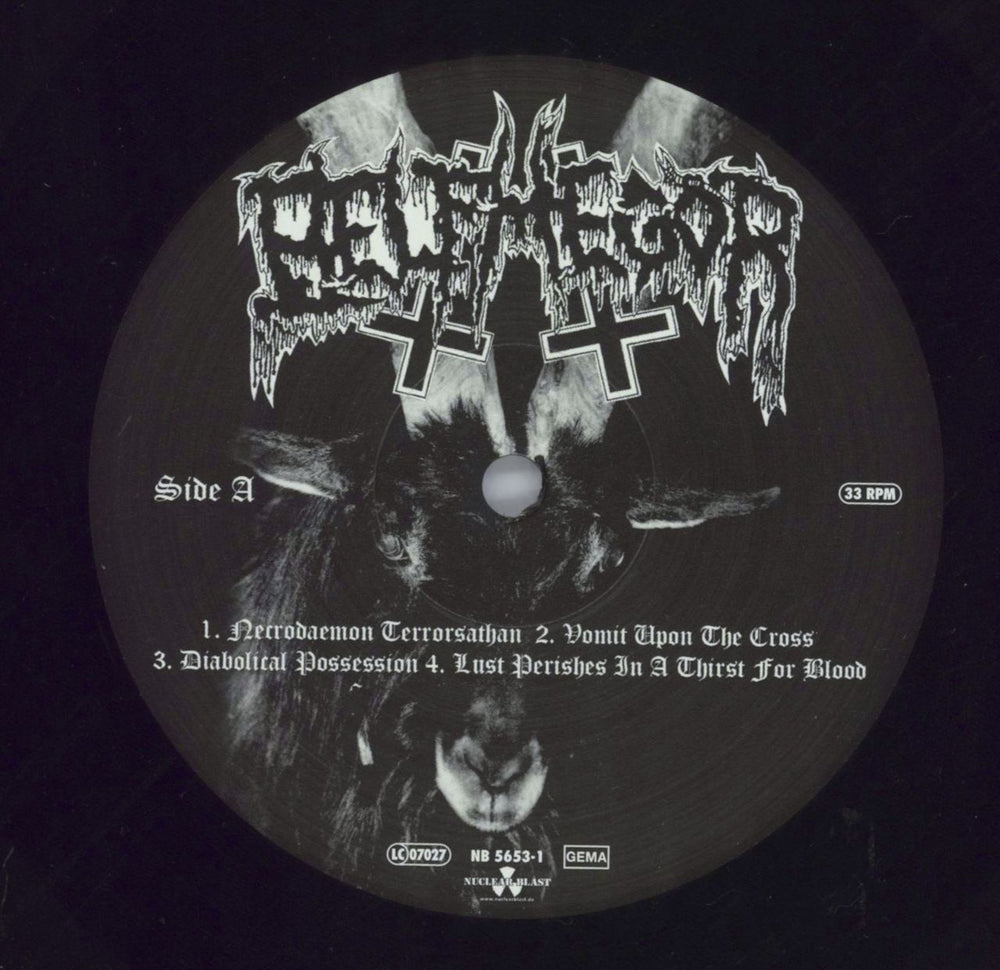 Belphegor Necrodaemon Terrorsathan US vinyl LP album (LP record) IXOLPNE819585