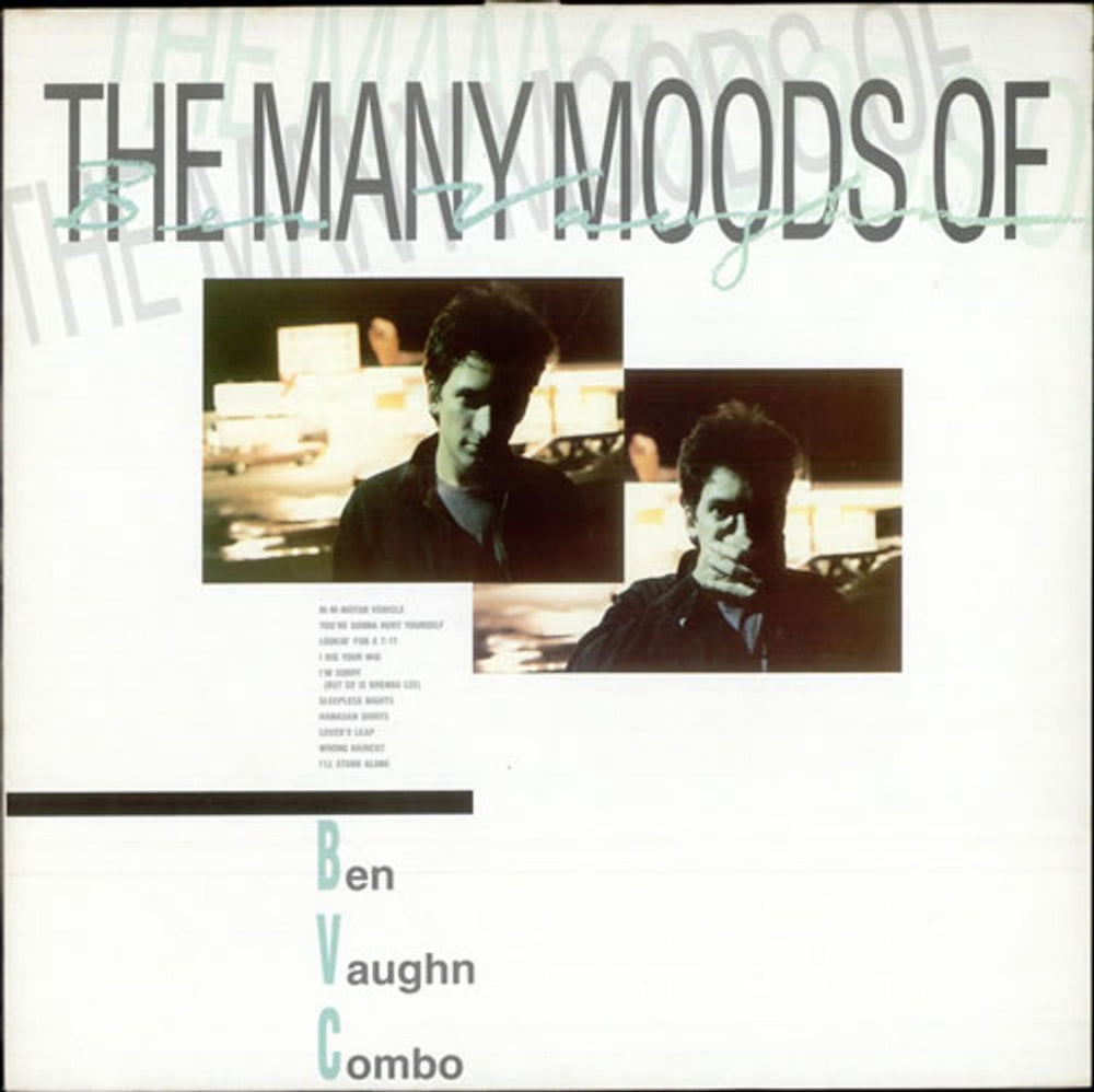 Ben Vaughn The Many Moods Of Ben Vaughn UK vinyl LP album (LP record) SPIN210