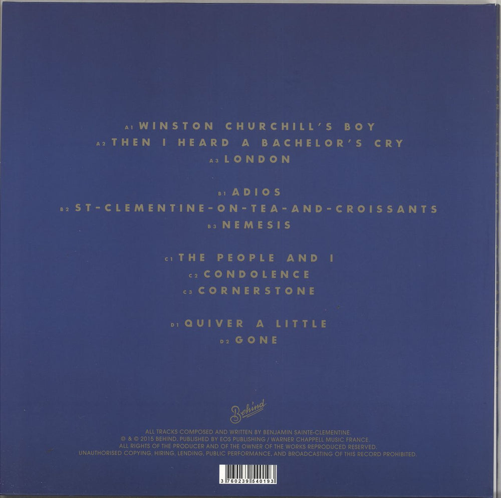 Benjamin Clementine At Least For Now French 2-LP vinyl record set (Double LP Album) 3760239540193