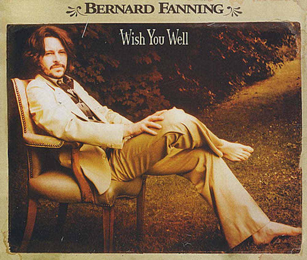 Bernard Fanning Wish You Well UK Promo CD single (CD5 / 5") BFWISHUKCDP1