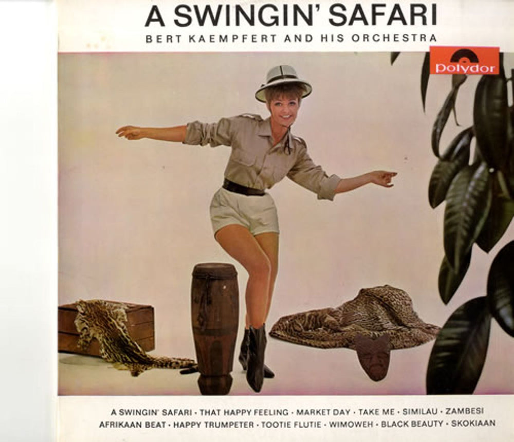 Bert Kaempfert A Swingin' Safari - 2nd UK vinyl LP album (LP record) 237584