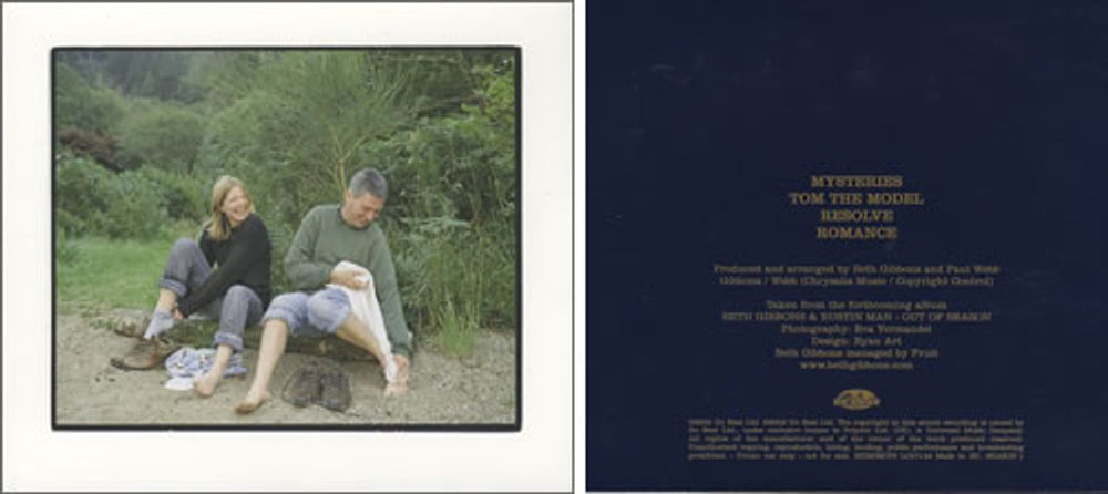 Beth Gibbons Out Of Season Sampler + Print UK Promo CD single (CD5 / 5") BTGC5OU230676