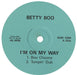 Betty Boo I'm On My Way UK Promo 12" vinyl single (12 inch record / Maxi-single) SAM1086