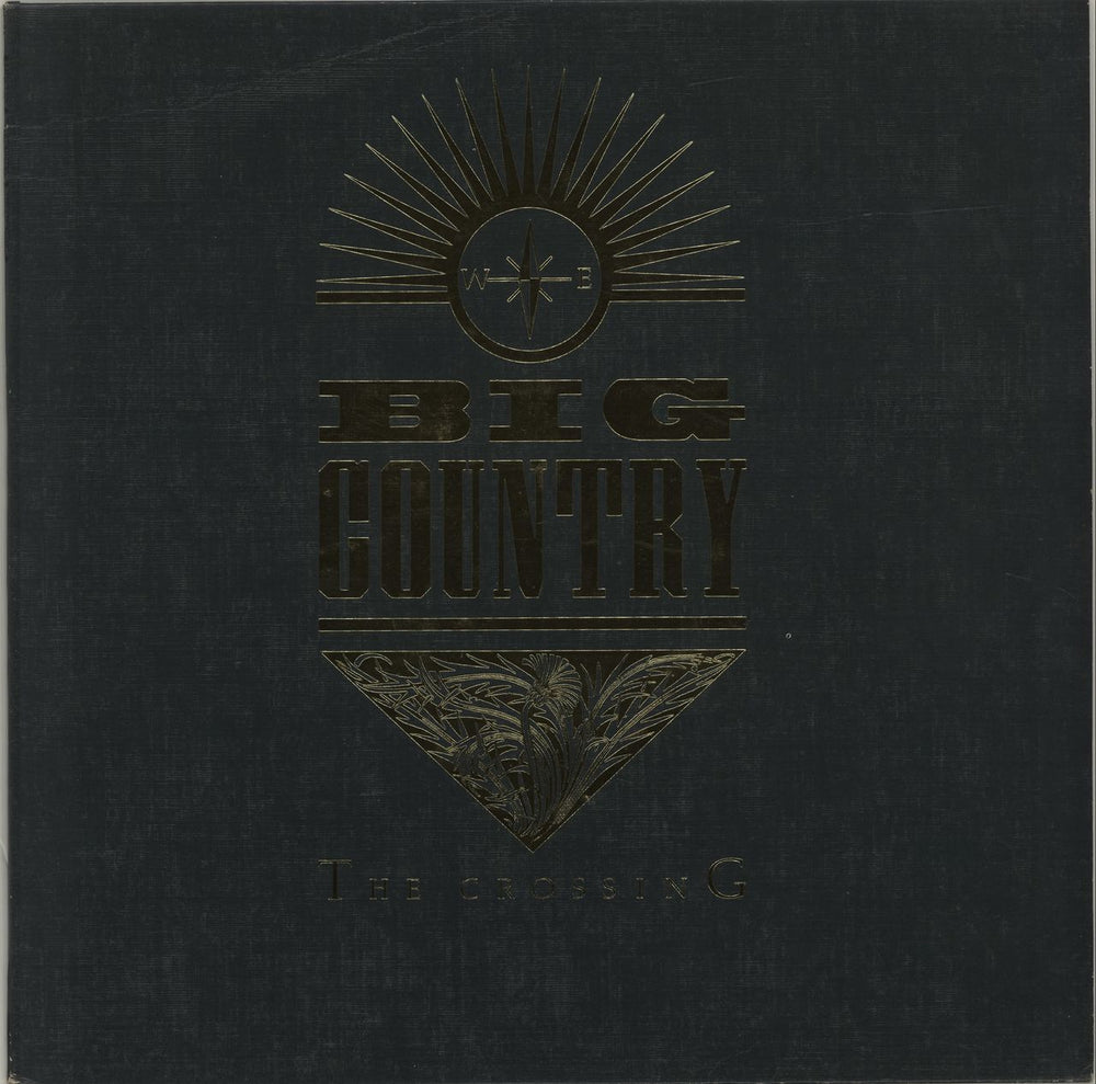 Big Country The Crossing - Green Sleeve UK vinyl LP album (LP record) MERH27