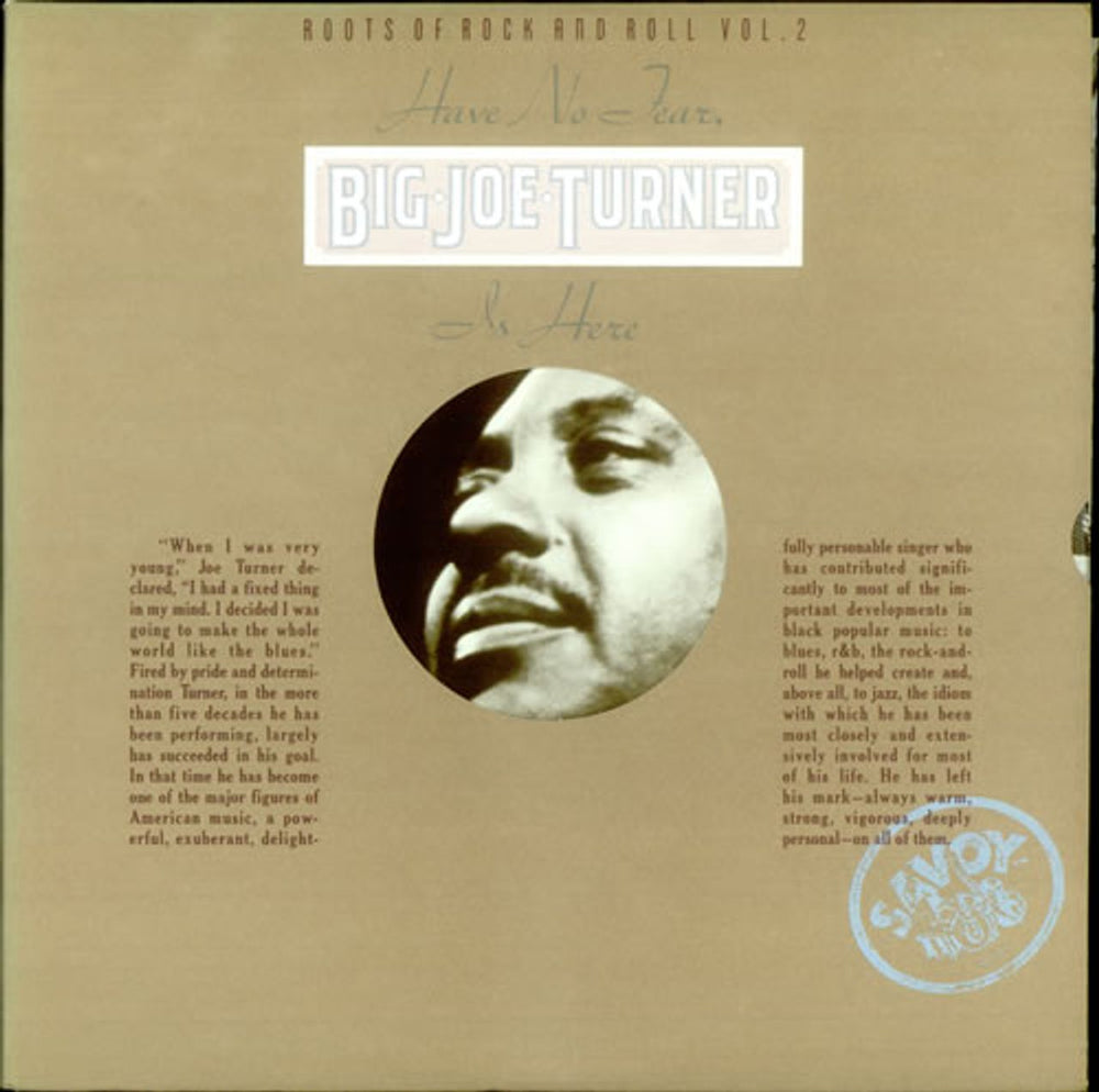 Big Joe Turner Have No Fear, Big Joe Turner Is Here US 2-LP vinyl record set (Double LP Album) SJL2223