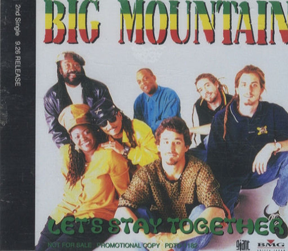 Big Mountain Let's Stay Together Japanese Promo CD single (CD5 / 5") PDTD-1182