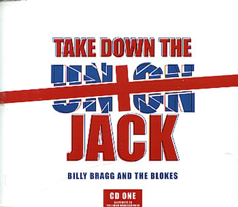 Billy Bragg Take Down The Union Jack UK CD single (CD5 / 5") FRYCD131