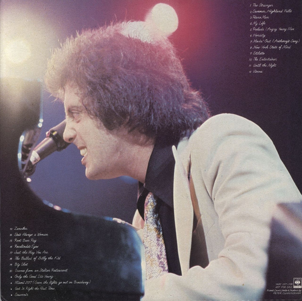 Billy Joel Billy Joel And His Band On Tour In Japan '79 Japanese Promo 2-LP vinyl record set (Double LP Album)