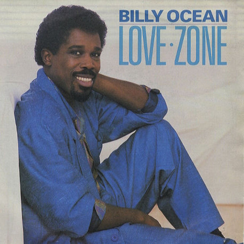 Billy Ocean Love Zone UK 7" vinyl single (7 inch record / 45) JIVE124