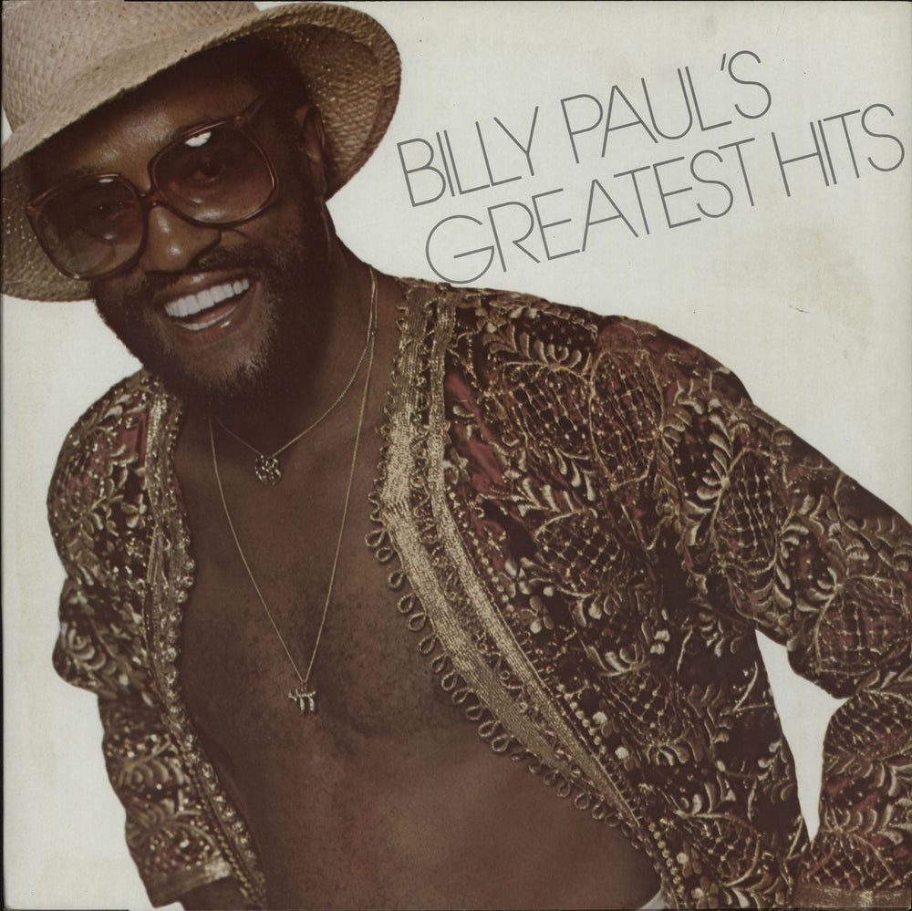 Billy Paul Greatest Hits UK vinyl LP album (LP record) PIR32347