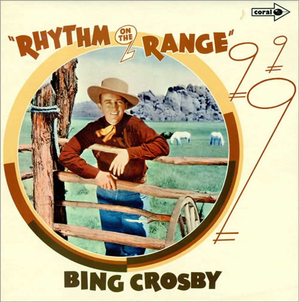 Bing Crosby Rhythm On The Range UK vinyl LP album (LP record) CPS81