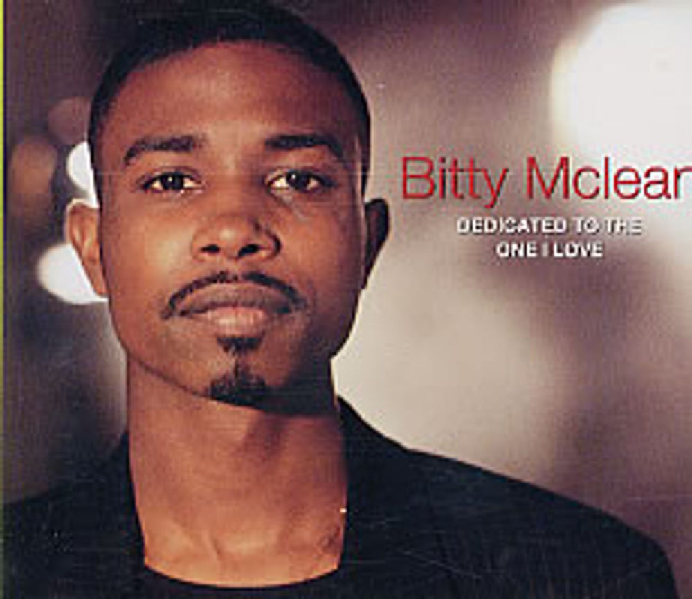 Bitty McLean Dedicated To The One I Love UK CD single (CD5 / 5") CDBRIL4