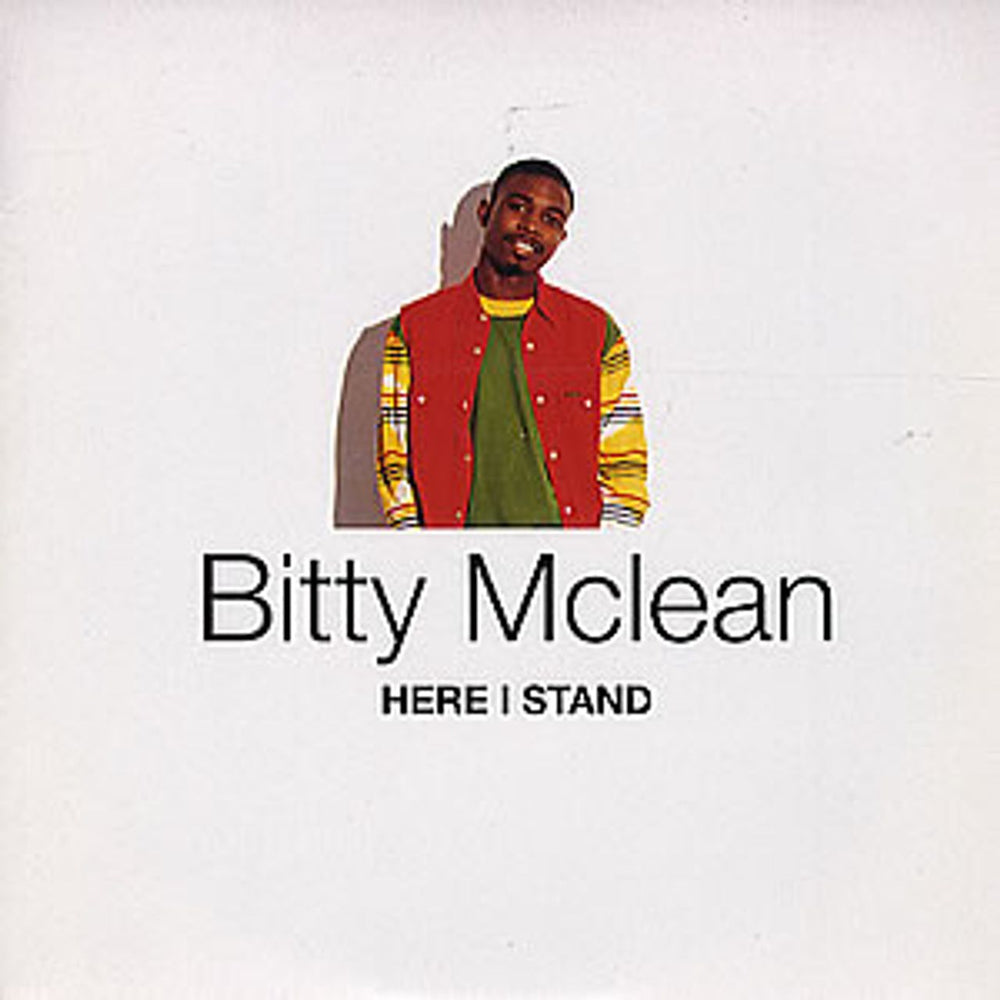 Bitty McLean Here I Stand UK 7" vinyl single (7 inch record / 45) BRIL3