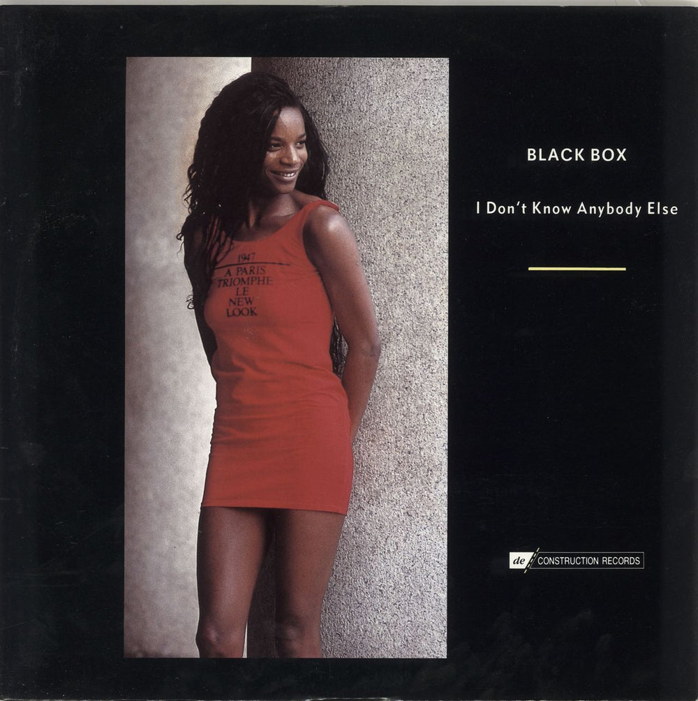 Black Box I Don't Know Anybody Else UK 12" vinyl single (12 inch record / Maxi-single) PT43480