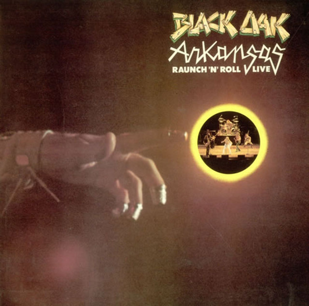 Black Oak Arkansas Raunch 'n' Roll UK vinyl LP album (LP record) K40451