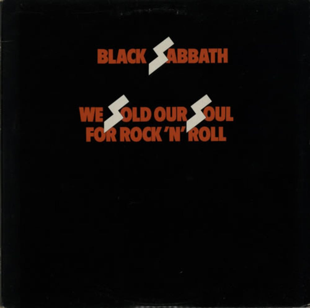 Black Sabbath We Sold Our Soul For Rock 'N' Roll UK 2-LP vinyl record set (Double LP Album) NELD101