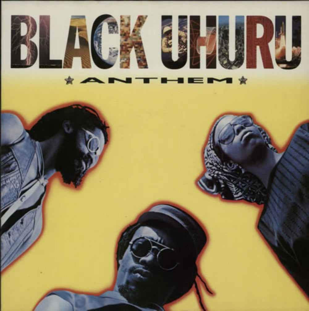 Black Uhuru Anthem UK vinyl LP album (LP record) ILPS9773