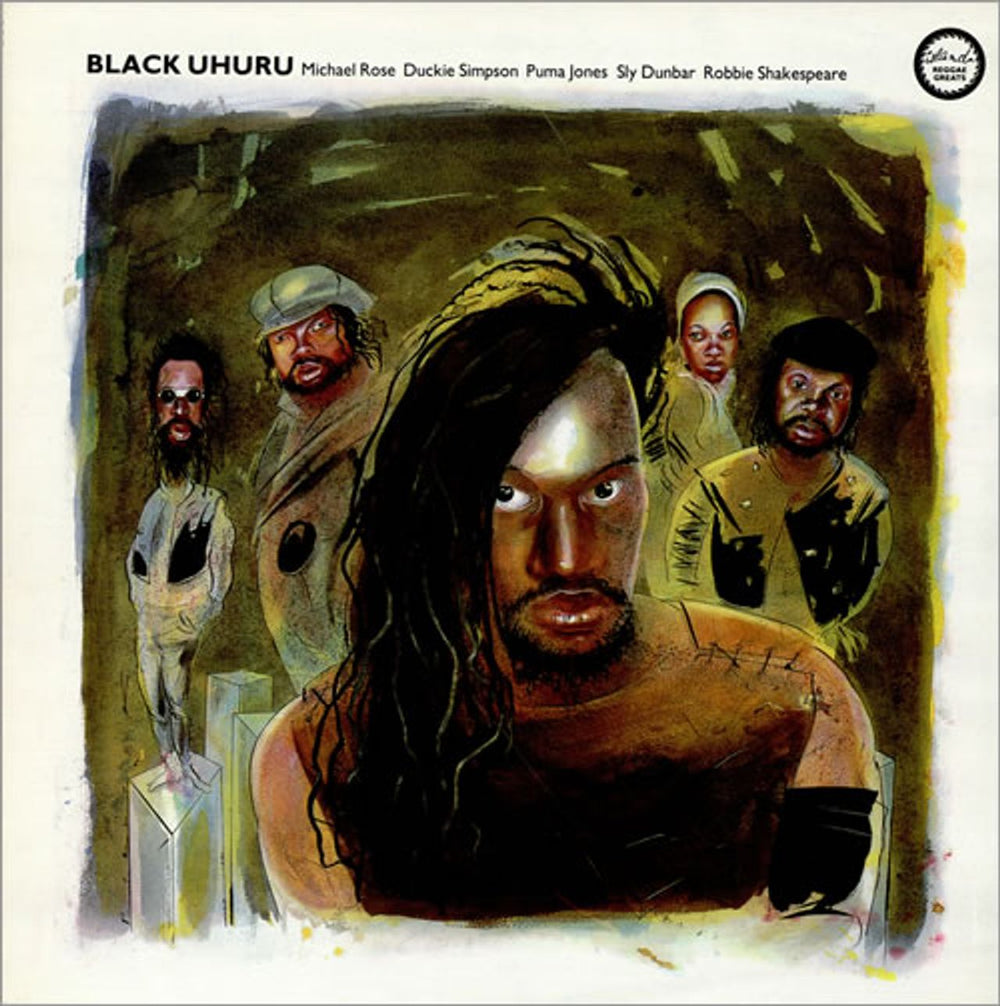 Black Uhuru Reggae Greats UK vinyl LP album (LP record) IRG13