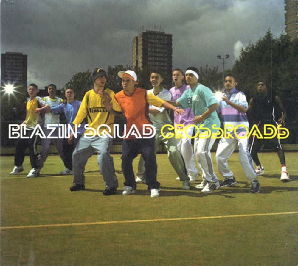 Blazin' Squad Crossroads UK Promo CD single (CD5 / 5") SAM00657