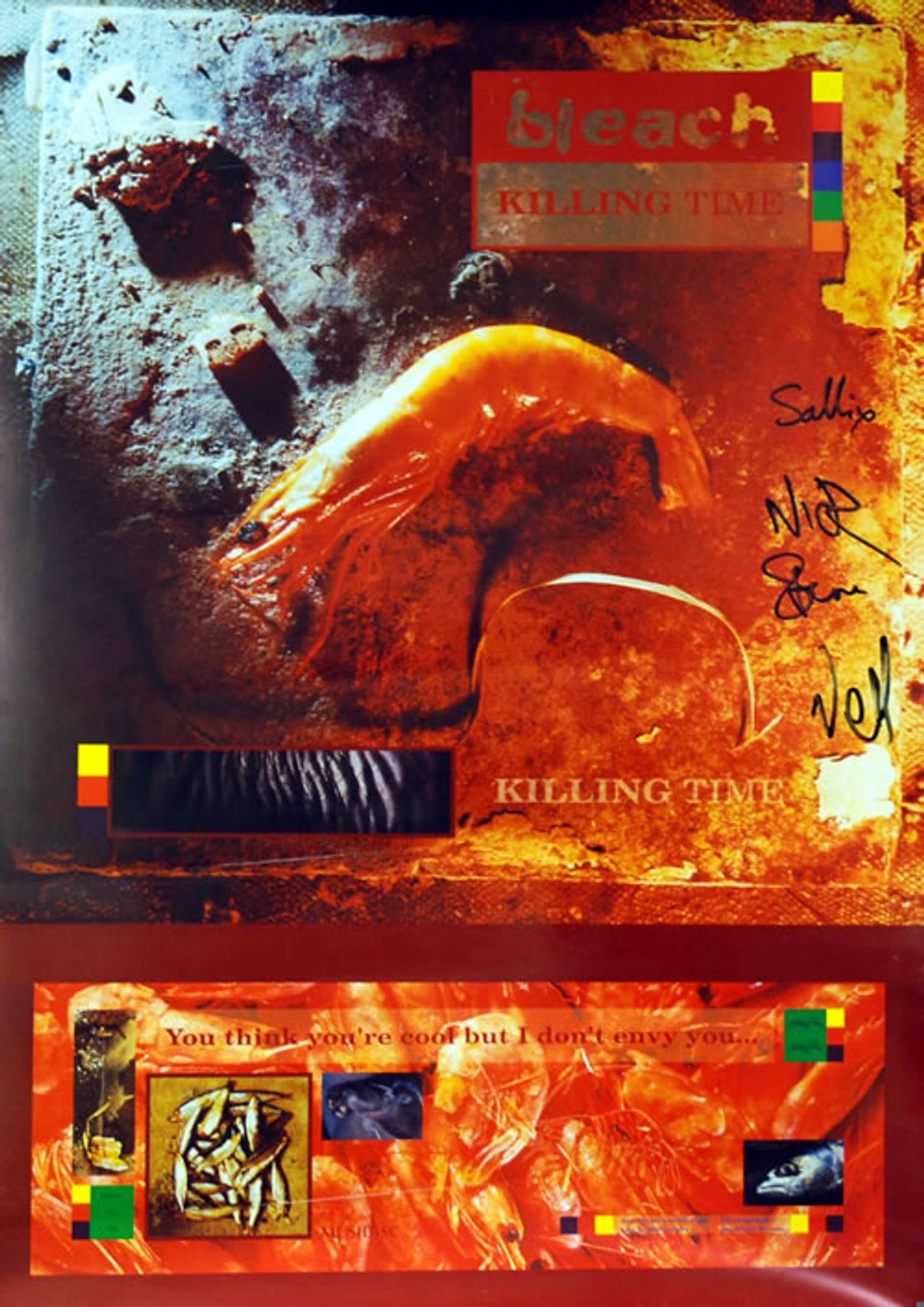 Bleach Killing Time UK Promo poster 16.5 X 23