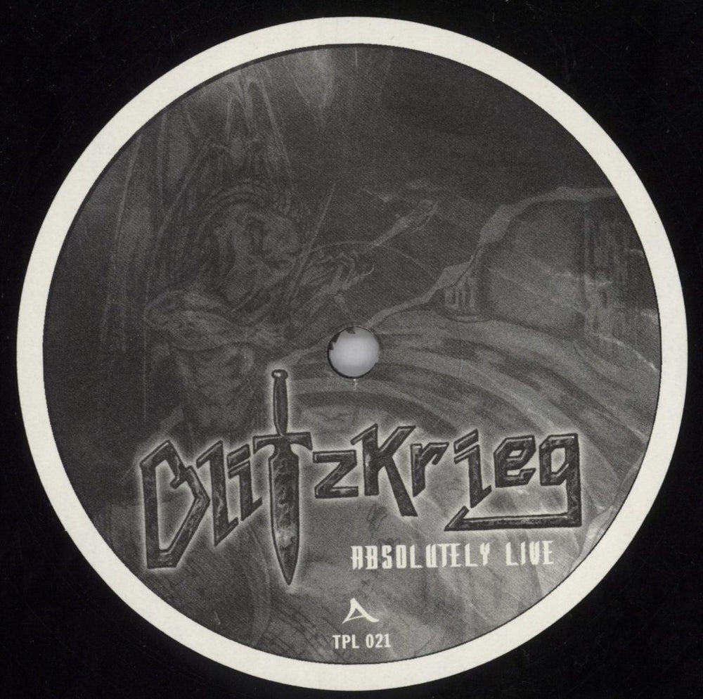 Blitzkrieg Absolutely Live Swedish 2-LP vinyl record set (Double LP Album) IEG2LAB820881