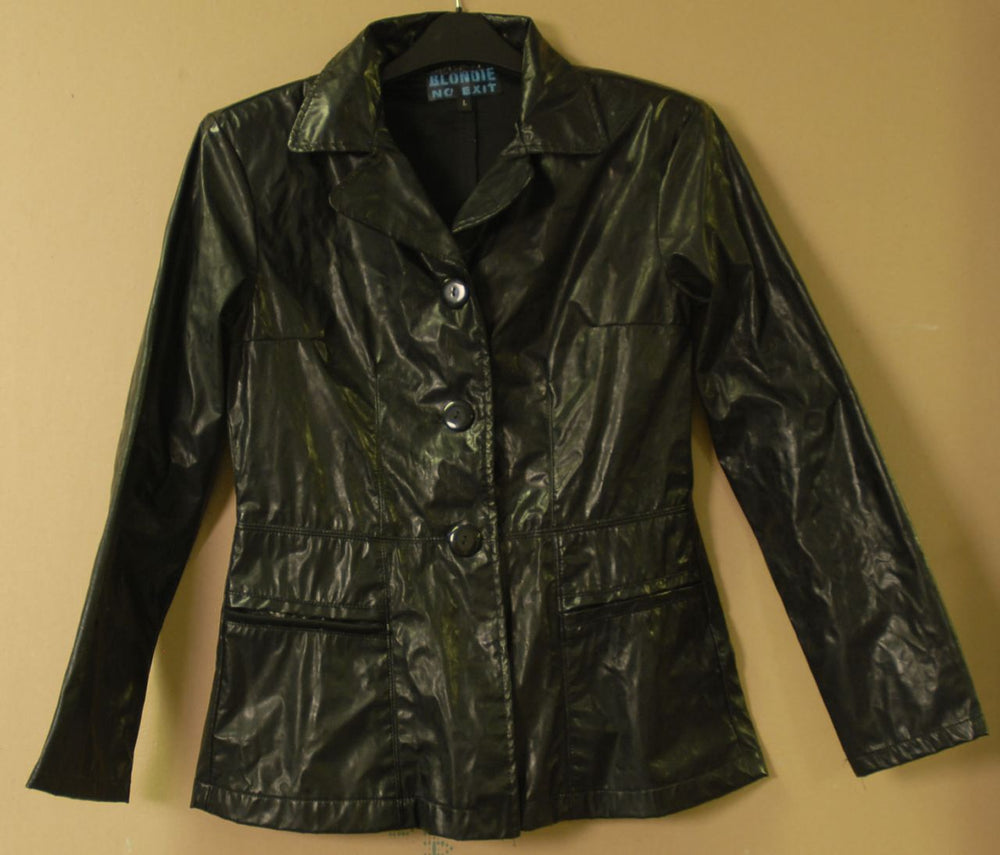 Blondie No Exit - Leather Effect Jacket UK Promo jacket PROMOTIONAL JACKET