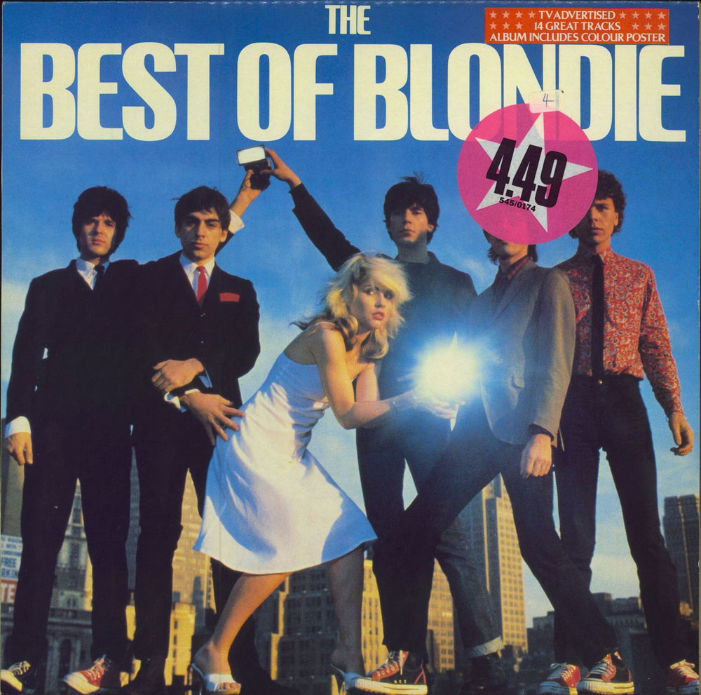 Blondie The Best Of Blondie - 1st - Complete UK vinyl LP album (LP record) CDLTV1