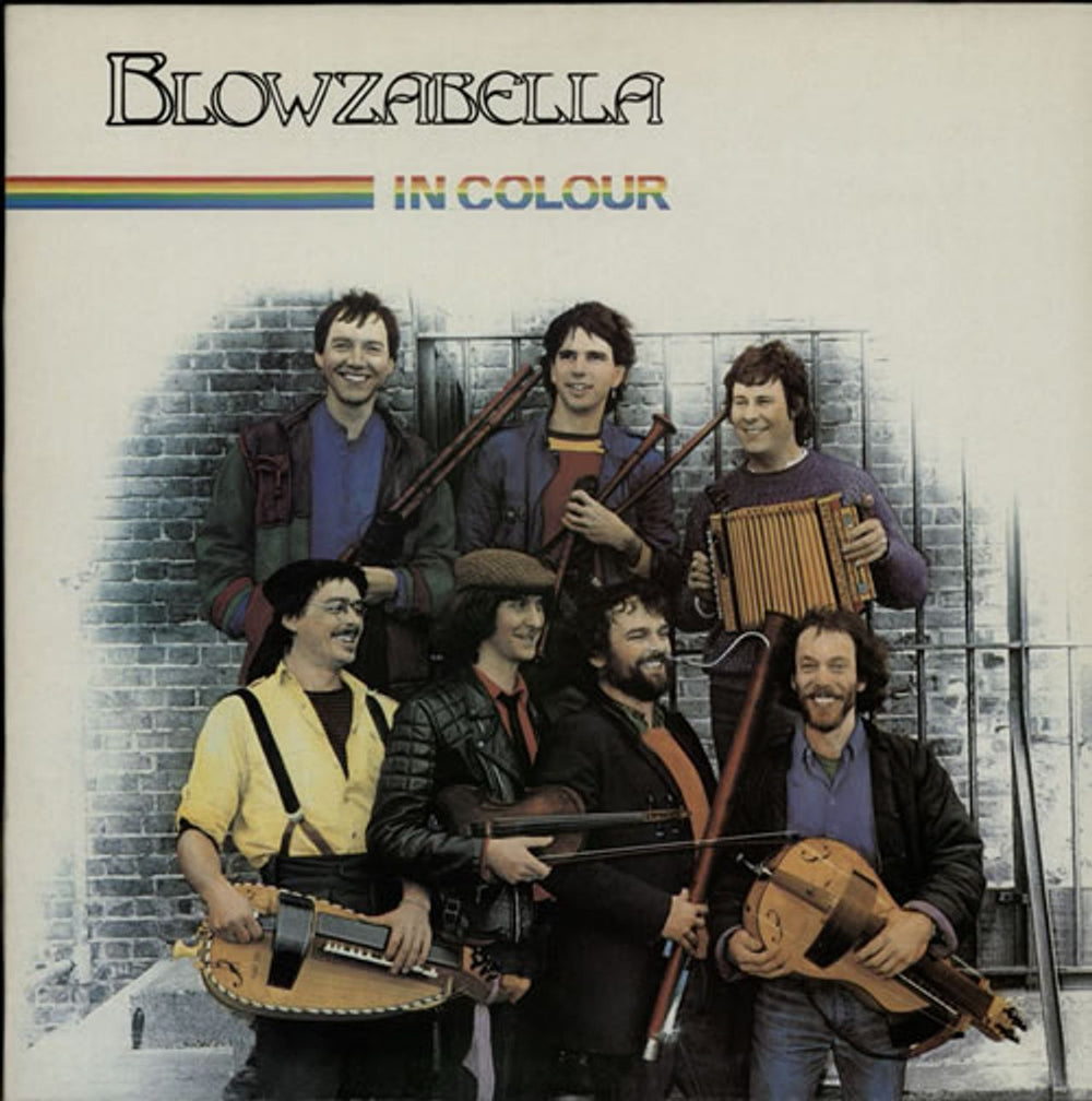 Blowzabella In Colour UK vinyl LP album (LP record) PLR051