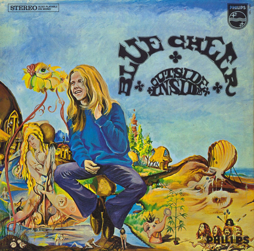 Blue Cheer Outside Inside - EX UK vinyl LP album (LP record) SBL7860