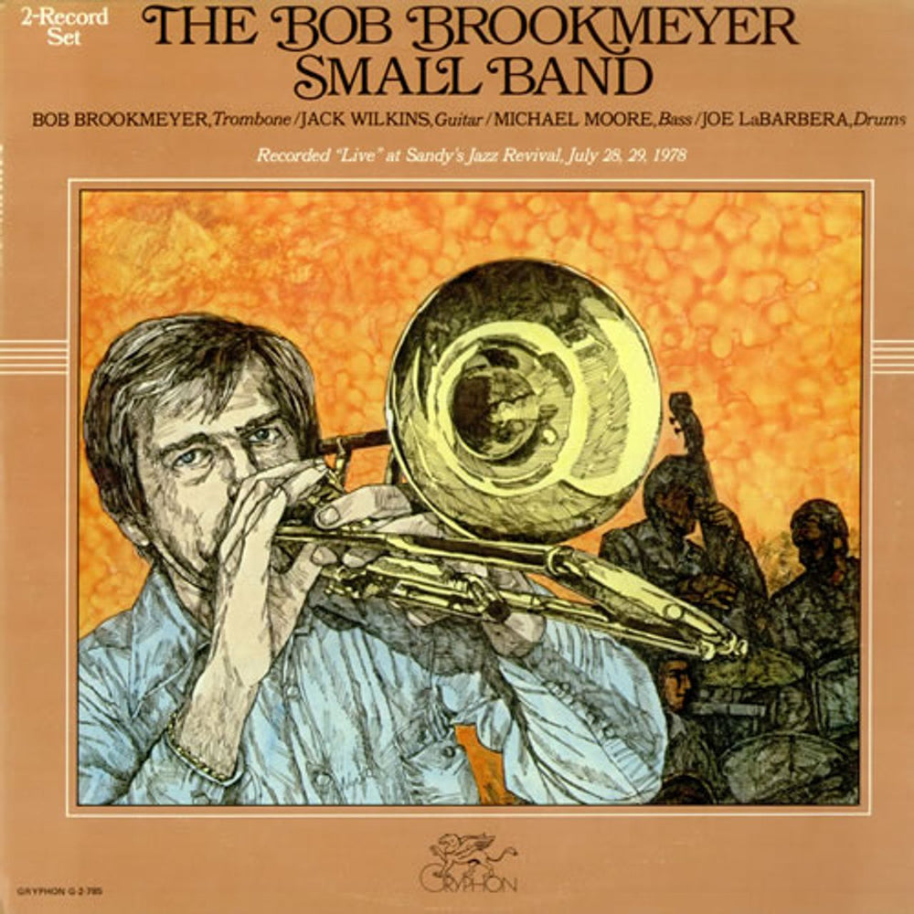 Bob Brookmeyer Live At Sandy's US 2-LP vinyl record set (Double LP Album) G-2-785-1398