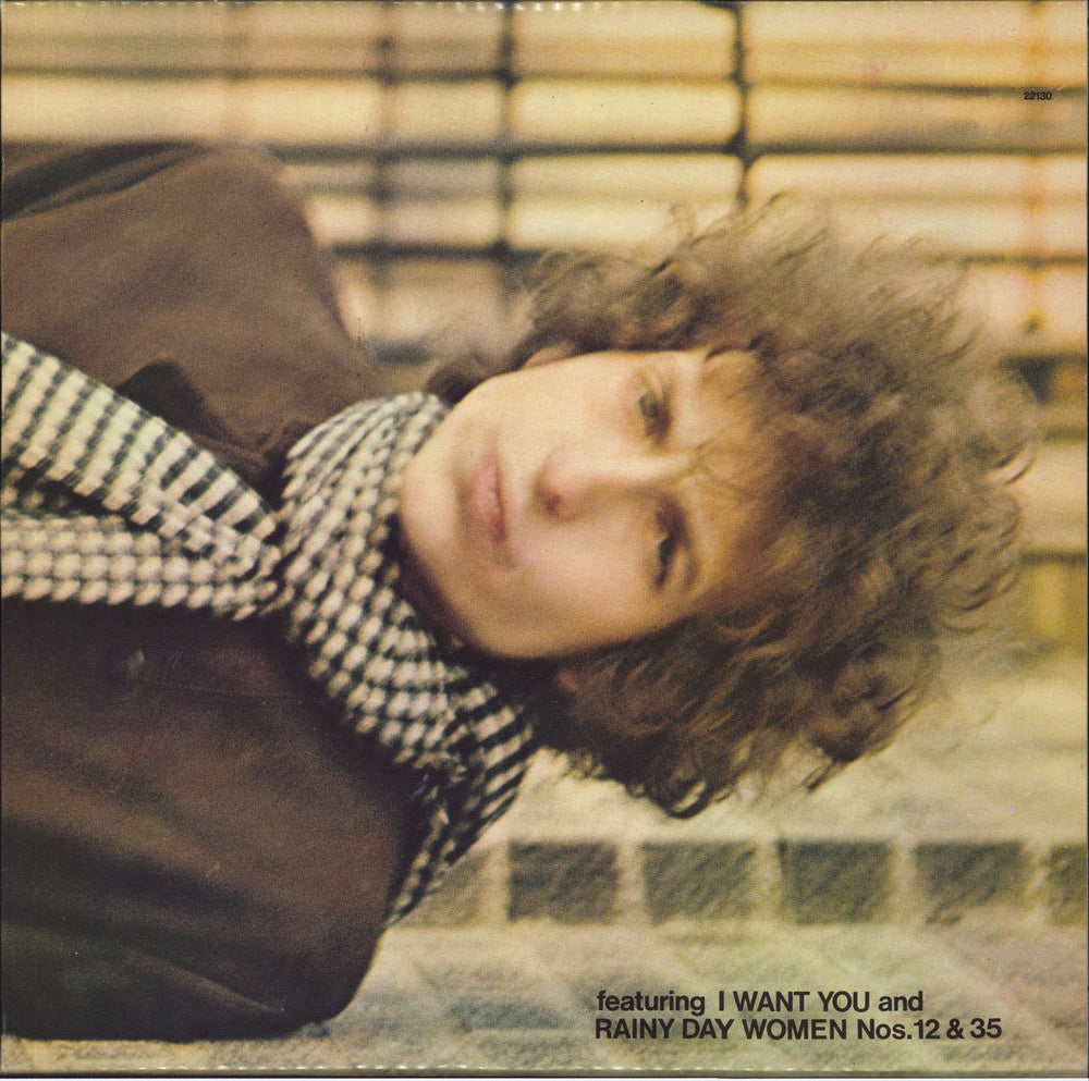 Bob Dylan Blonde On Blonde - Red Label UK 2-LP vinyl record set (Double LP Album) CBS22130