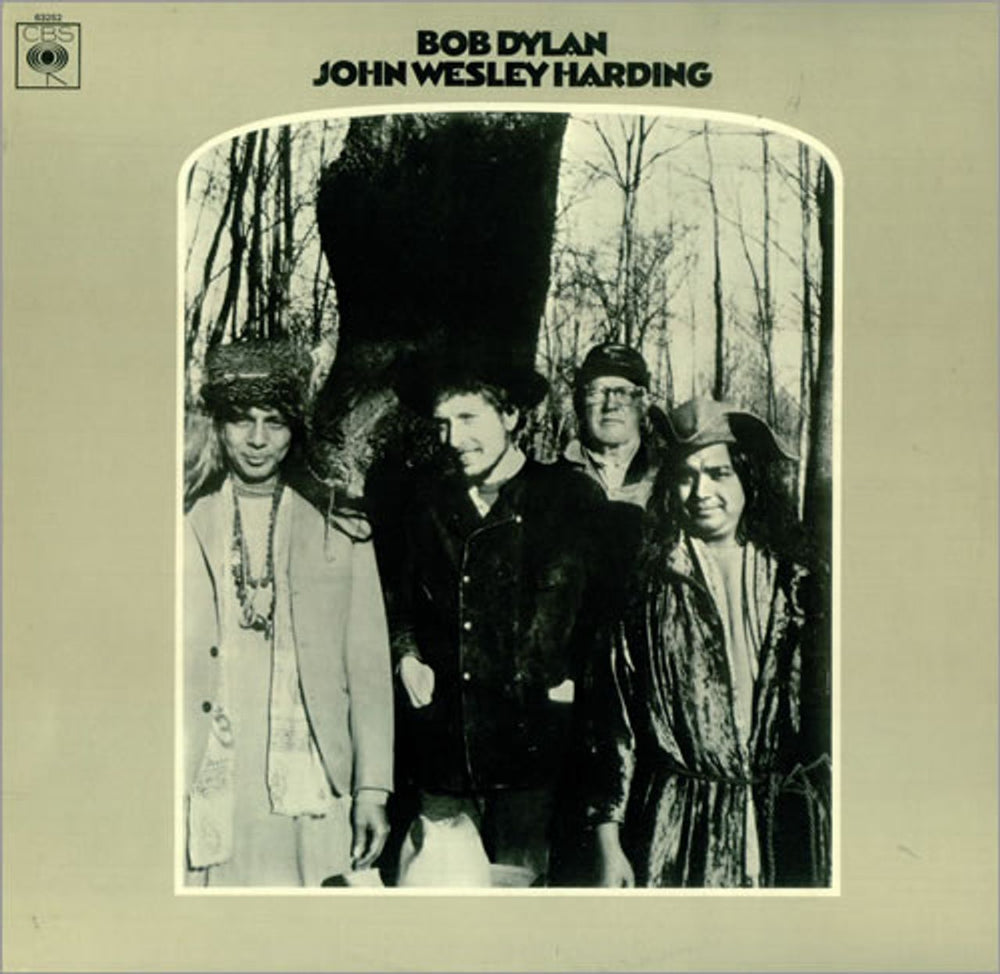 Bob Dylan John Wesley Harding - 2nd Stereo - VG UK vinyl LP album (LP record) 63252