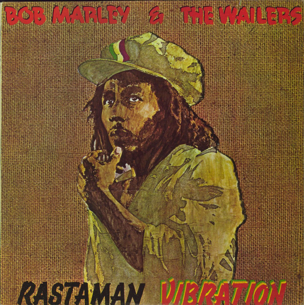 Bob Marley & The Wailers Rastaman Vibration Greek vinyl LP album (LP record) 2J06298115