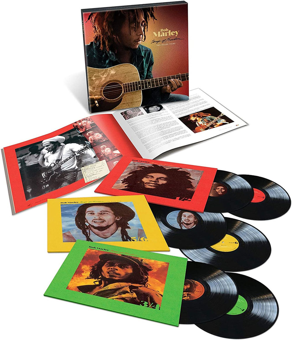 Bob Marley & The Wailers Songs Of Freedom: The Island Years - Sealed + Mailer UK Vinyl Box Set 7100016516