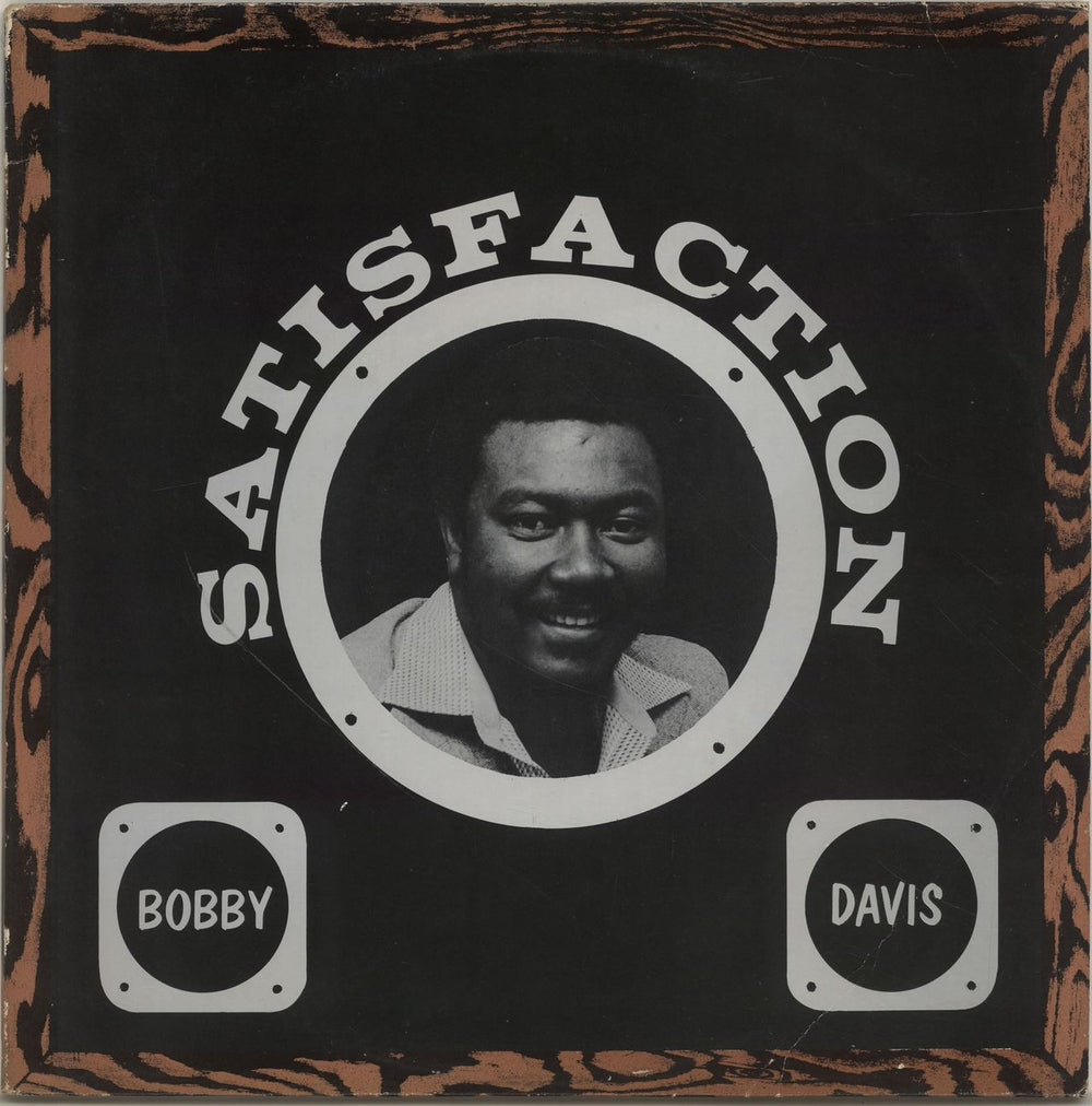 Bobby Davis Satisfaction UK vinyl LP album (LP record) KJLP001