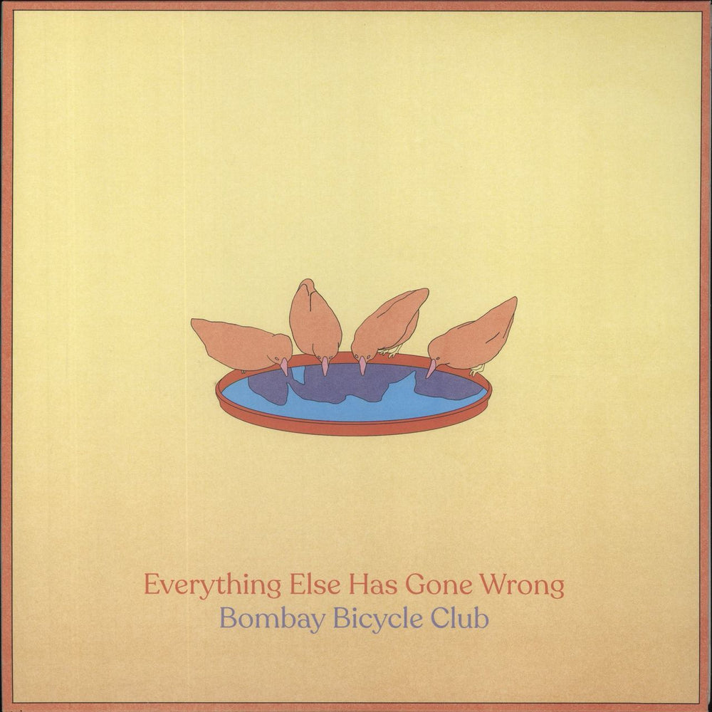 Bombay Bicycle Club Everything Else Has Gone Wrong UK vinyl LP album (LP record) 0827599