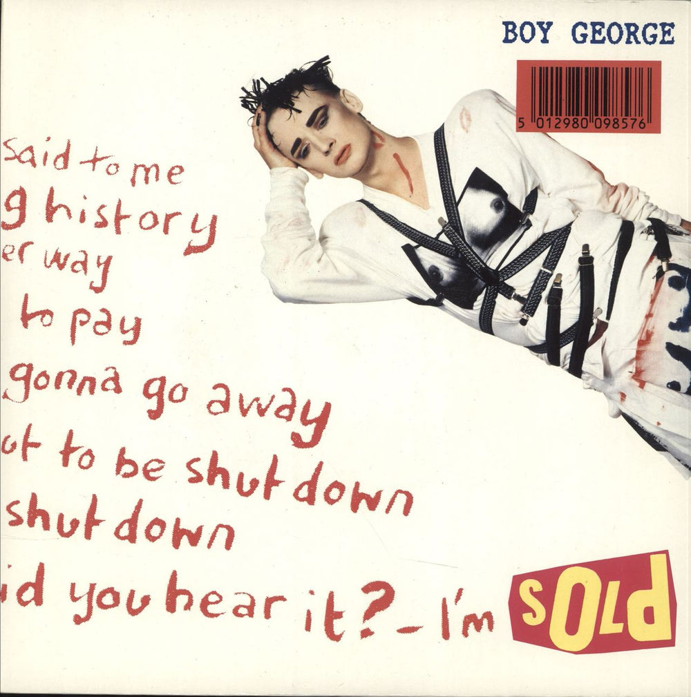 Boy George Sold UK 7" vinyl single (7 inch record / 45) BOY102