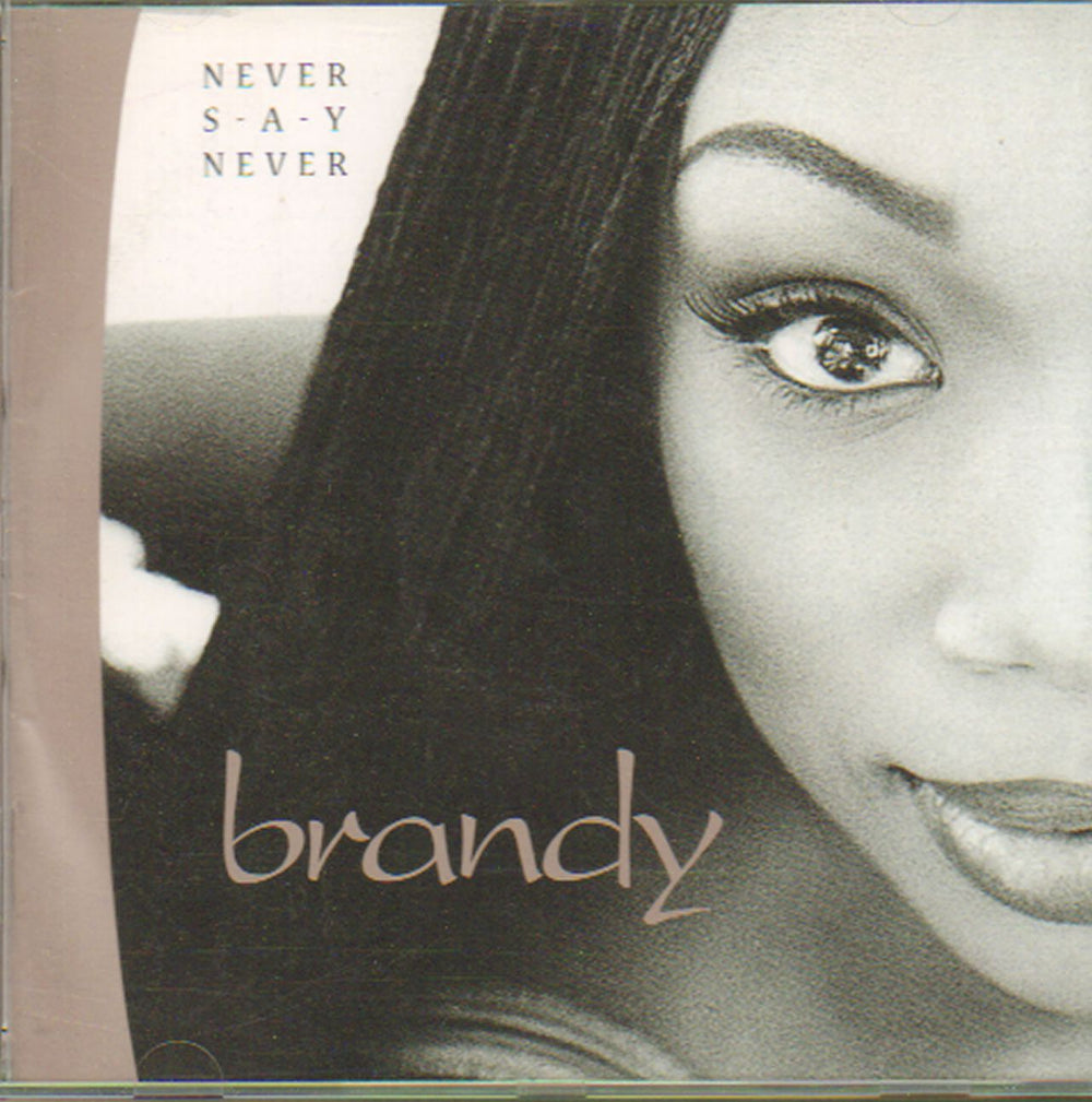 Brandy Never Say Never German CD album (CDLP) 07567-83039-2