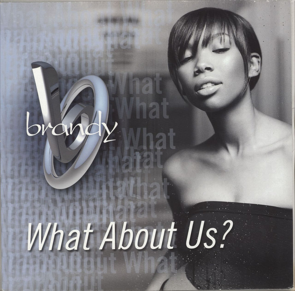 Brandy What About Us? UK 12" vinyl single (12 inch record / Maxi-single) 7567-85246-0