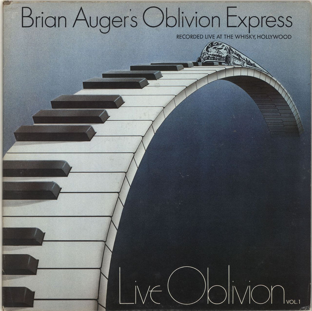 Brian Auger Live Oblivion Vol. 1 US vinyl LP album (LP record) CPL1-0645