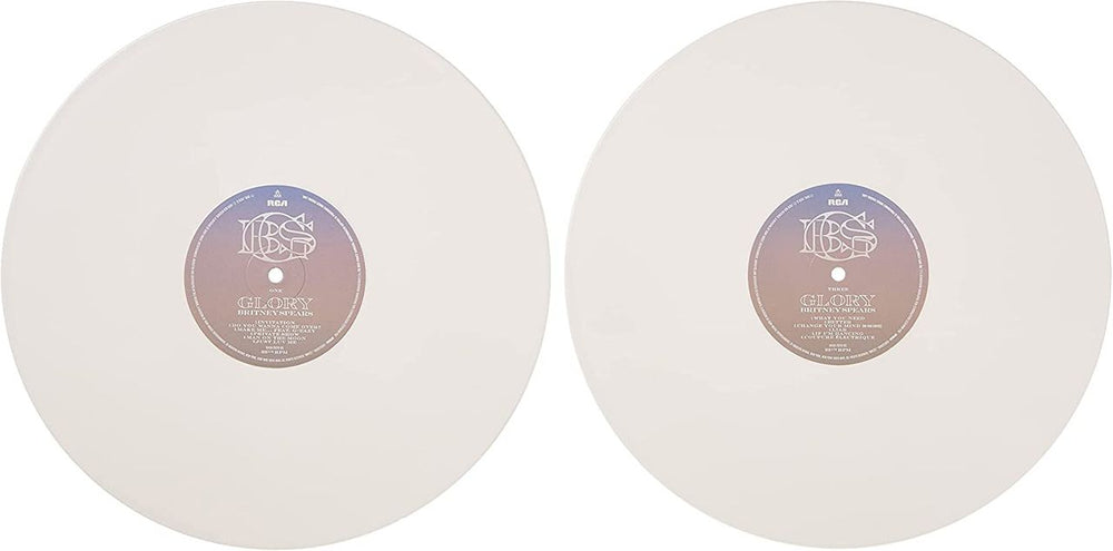 Britney Spears Glory - White Vinyl Expanded Edition - Sealed UK 2-LP vinyl record set (Double LP Album) 2020