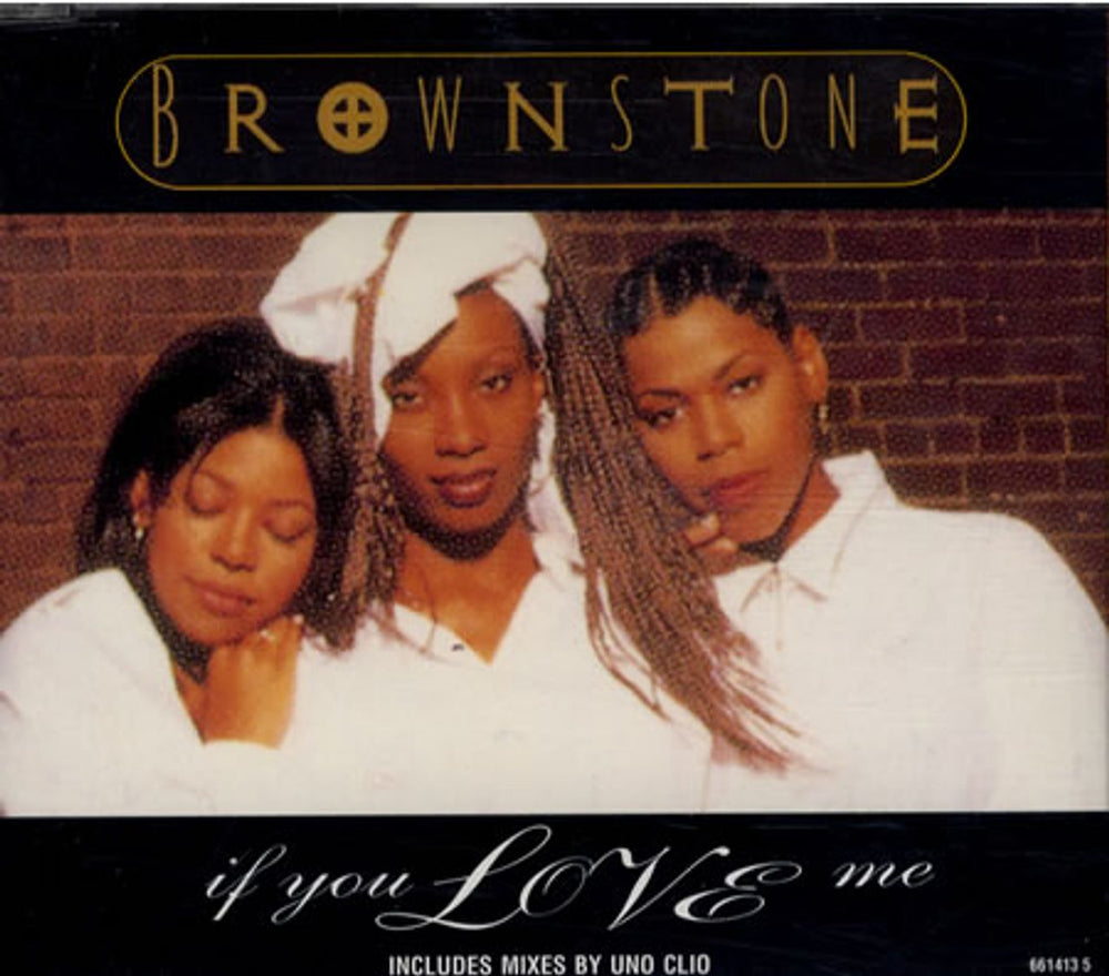 Brownstone If You Love Me UK CD single (CD5 / 5") 6614135