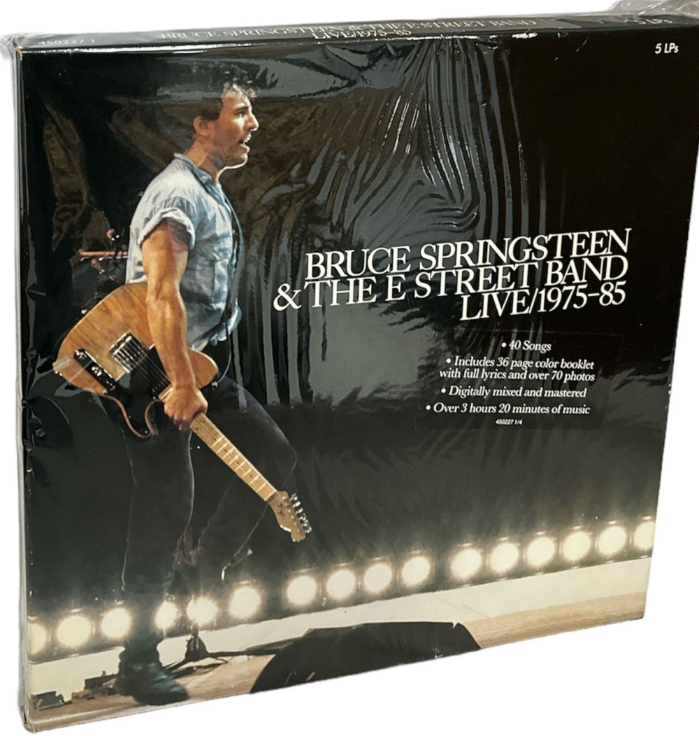 Bruce Springsteen Live 1975-1985 - Stickered - VG UK Vinyl Box Set 4502271