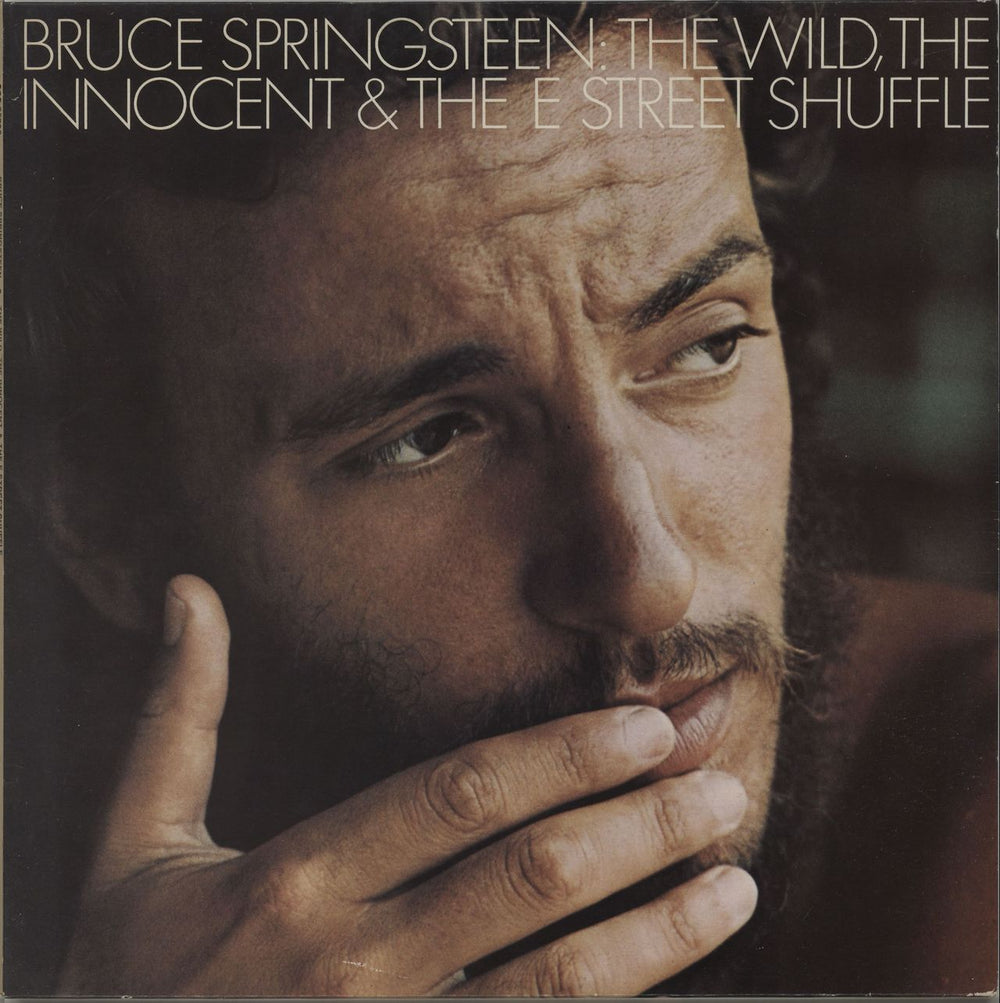 Bruce Springsteen The Wild, The Innocent & The E Street Shuffle Dutch vinyl LP album (LP record) CBS65780