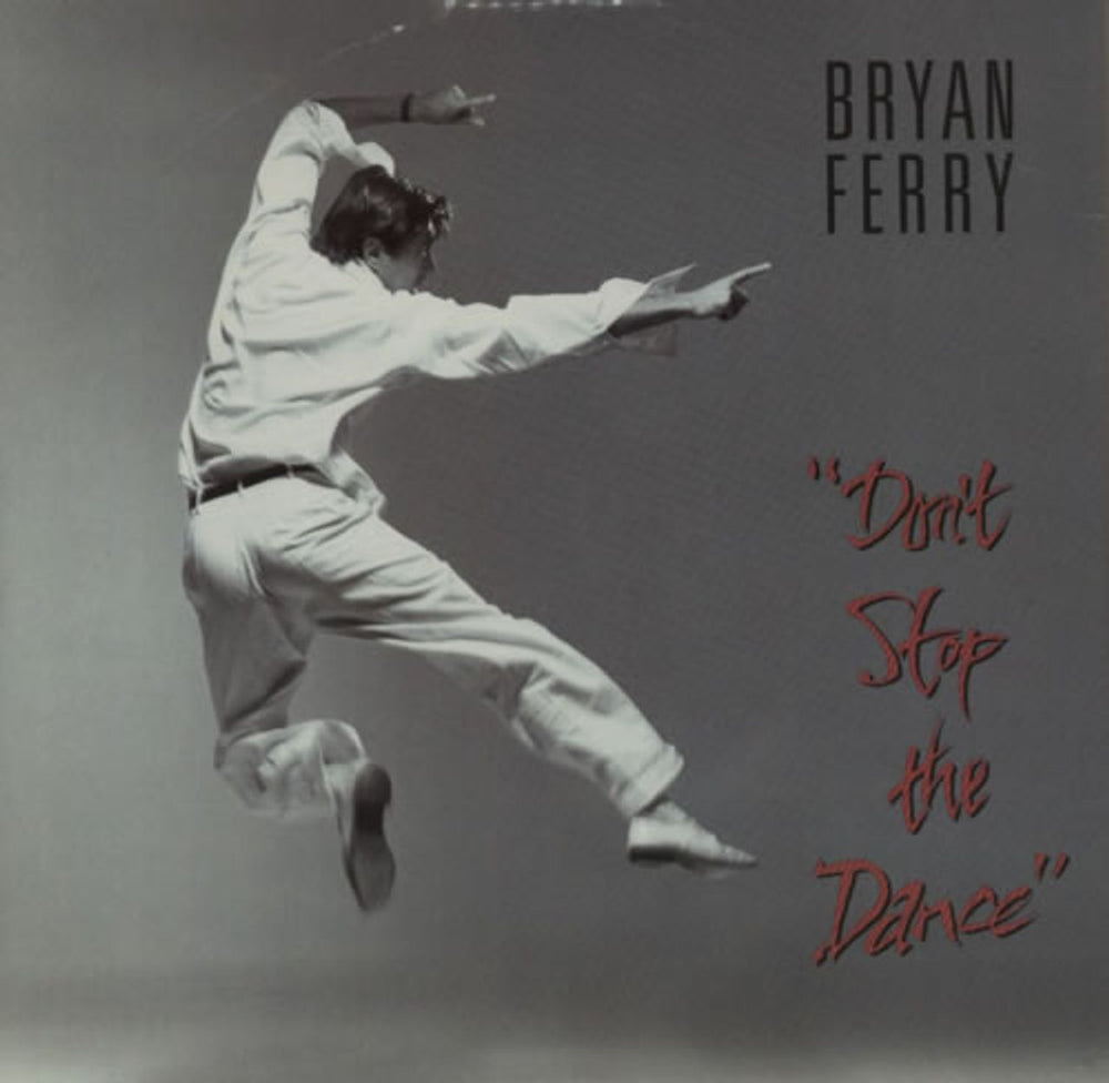 Bryan Ferry Don't Stop The Dance + Poster / EX UK 12" vinyl single (12 inch record / Maxi-single) FERRX2