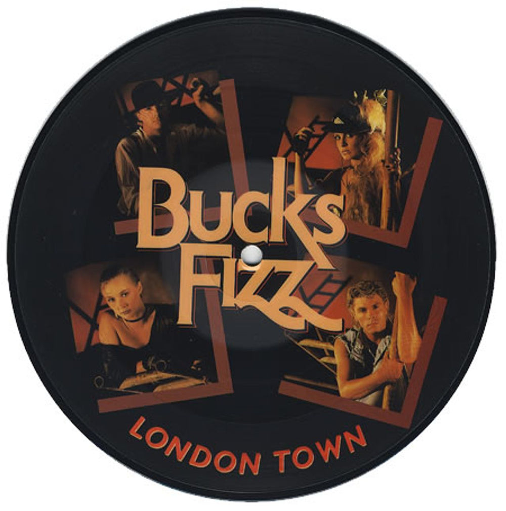 Bucks Fizz London Town UK 7" vinyl picture disc (7 inch picture disc single) RCAP363