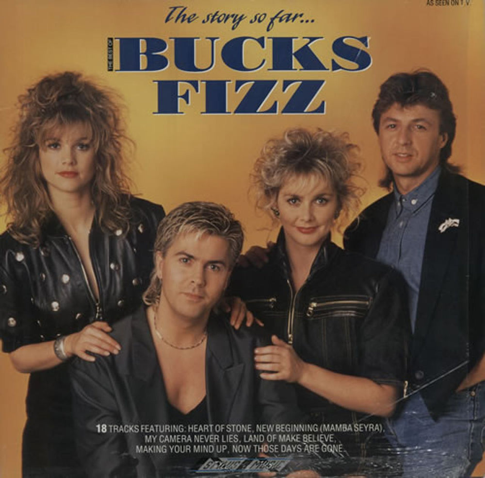 Bucks Fizz The Story So Far... UK vinyl LP album (LP record) SMR870