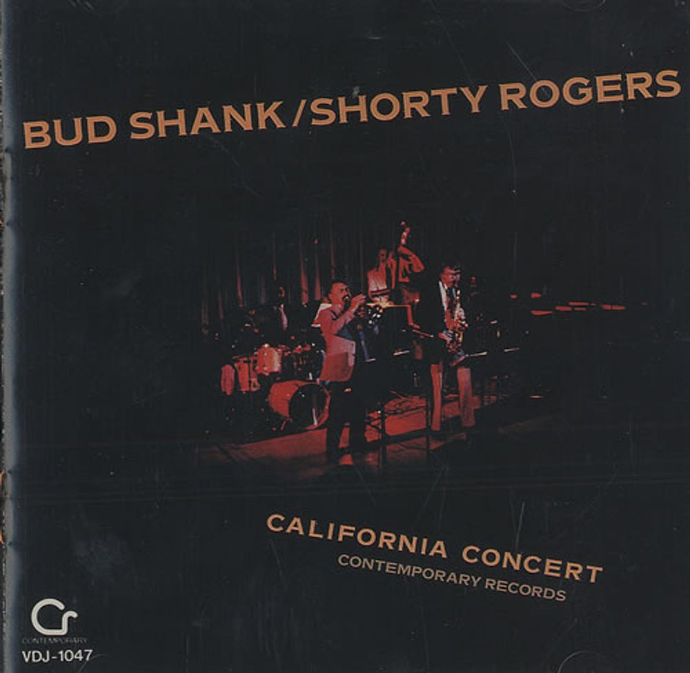 Bud Shank California Concert Japanese CD album (CDLP) VDJ-1047